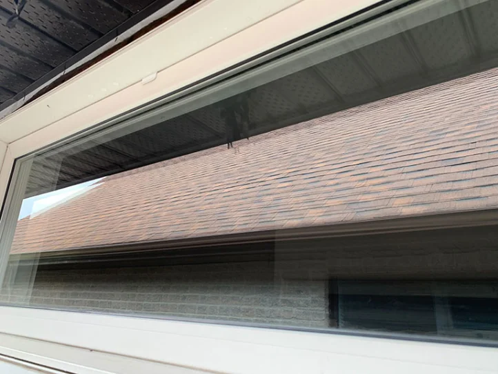 Window after professional cleaning